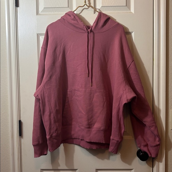PINK Victoria's Secret Coral Hoodie - Picture 1 of 6